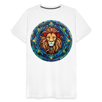 Thumbnail for Men's Mosaic Leo Premium T-Shirt - white