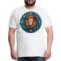 Thumbnail for Men's Mosaic Leo Premium T-Shirt - white