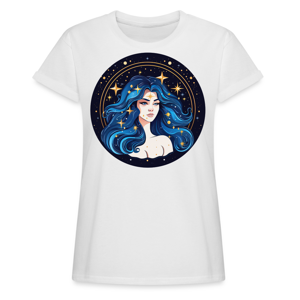 Women's Magic Virgo Relaxed Fit T-Shirt - white