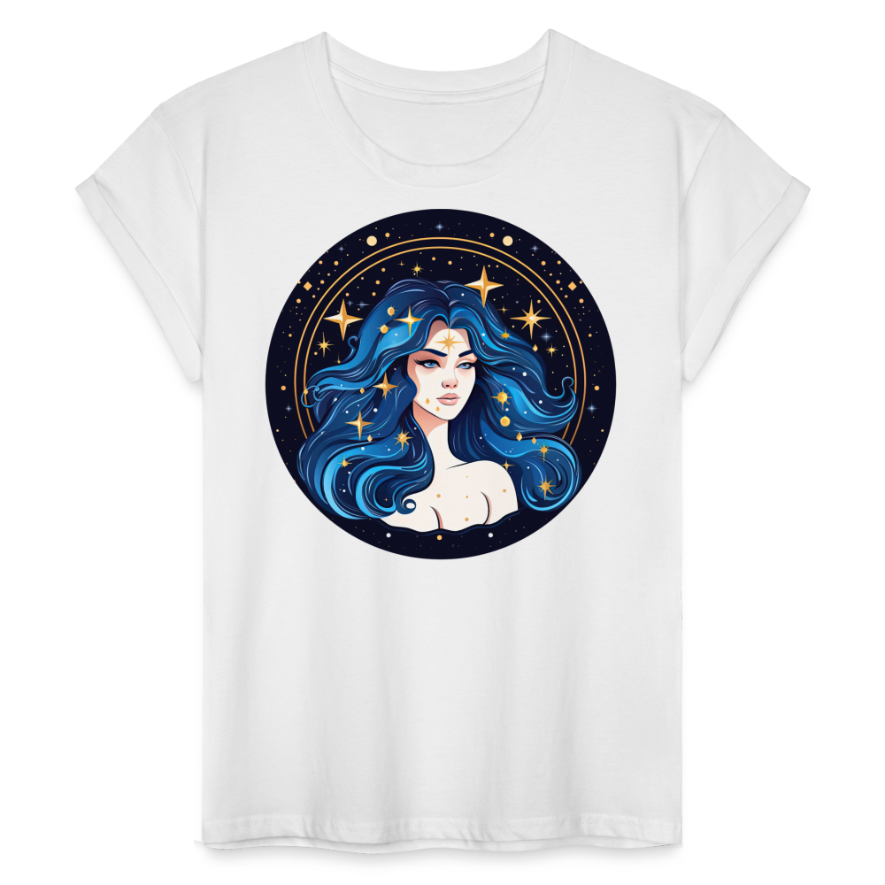 Women's Magic Virgo Relaxed Fit T-Shirt - white