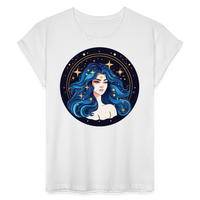 Thumbnail for Women's Magic Virgo Relaxed Fit T-Shirt - white