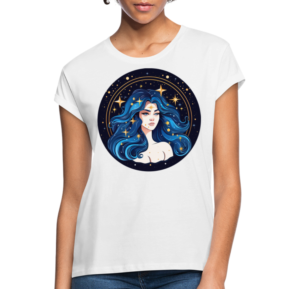 Women's Magic Virgo Relaxed Fit T-Shirt - white