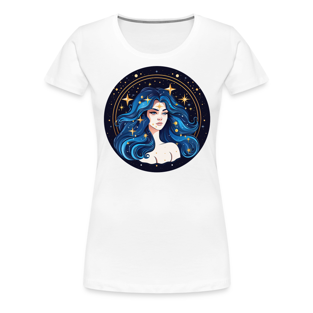 Women’s Magic Virgo Premium T-Shirt - white