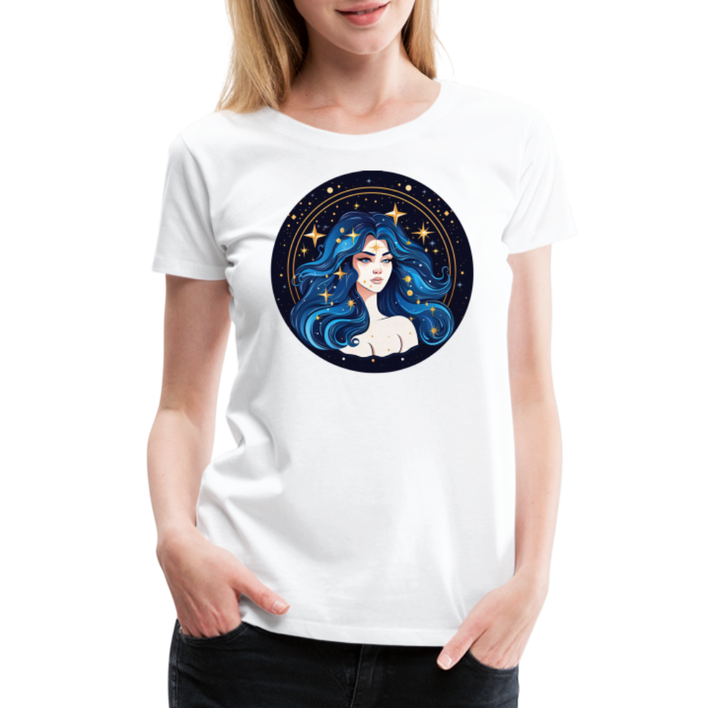 Women’s Magic Virgo Premium T-Shirt - white