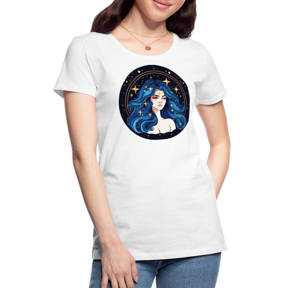 Women’s Magic Virgo Premium T-Shirt - white