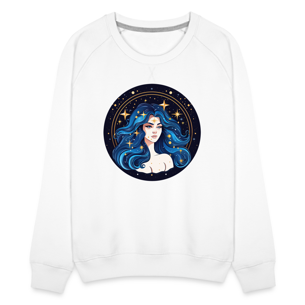 Women’s Magic Virgo Premium Sweatshirt - white