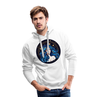 Thumbnail for Men’s Magic Virgo Premium Hoodie - white