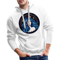 Thumbnail for Men’s Magic Virgo Premium Hoodie - white