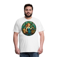 Thumbnail for Men's Mosaic Virgo Premium T-Shirt - white