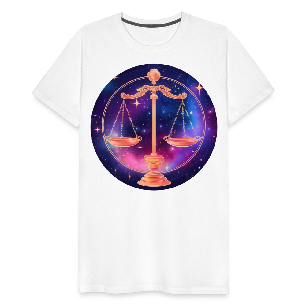 Men's Magic Libra Premium T-Shirt - white