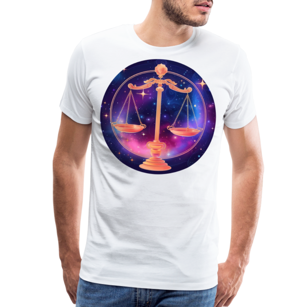 Men's Magic Libra Premium T-Shirt - white