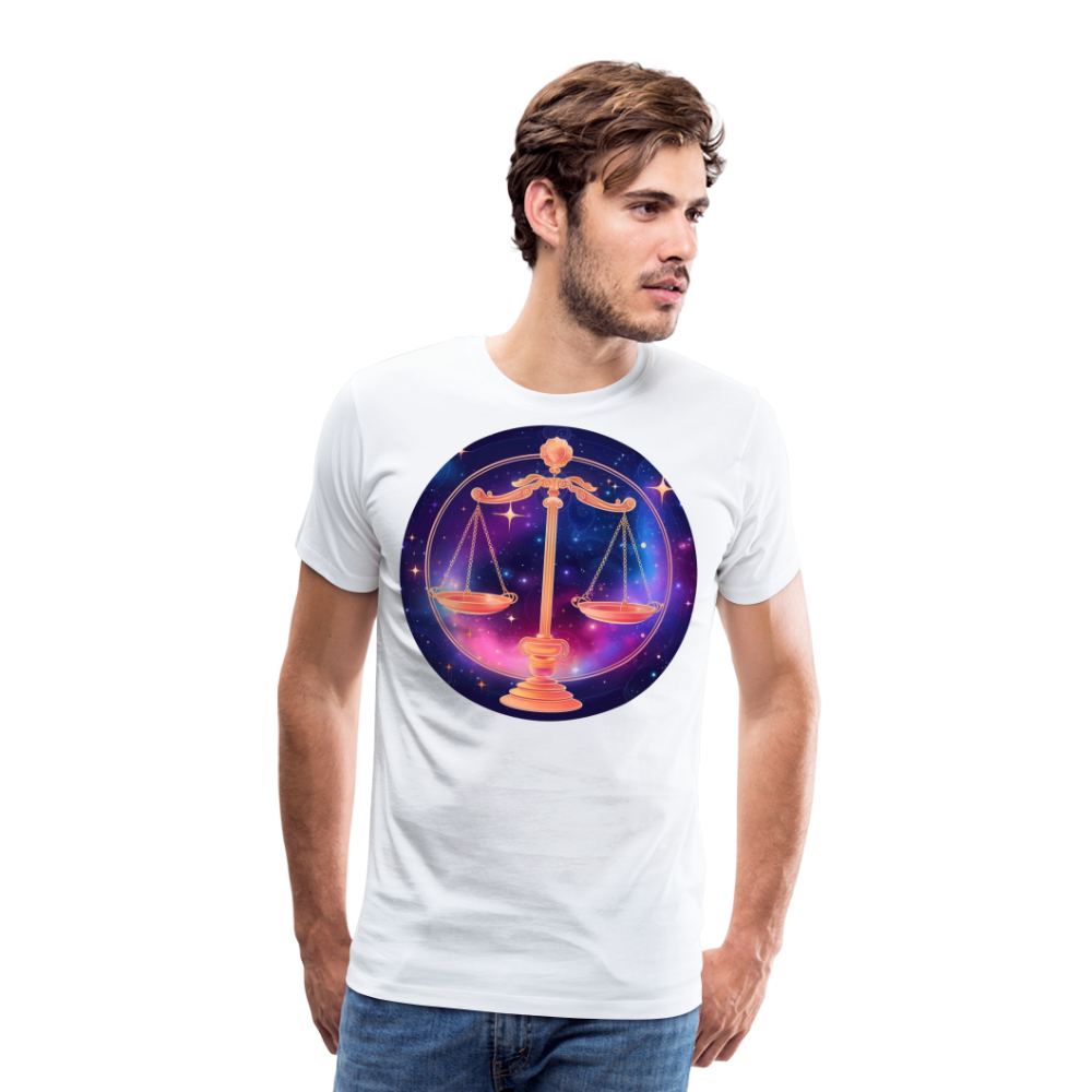 Men's Magic Libra Premium T-Shirt - white