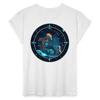 Thumbnail for Women's Magic Sagittarius Relaxed Fit T-Shirt - white