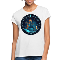 Thumbnail for Women's Magic Sagittarius Relaxed Fit T-Shirt - white