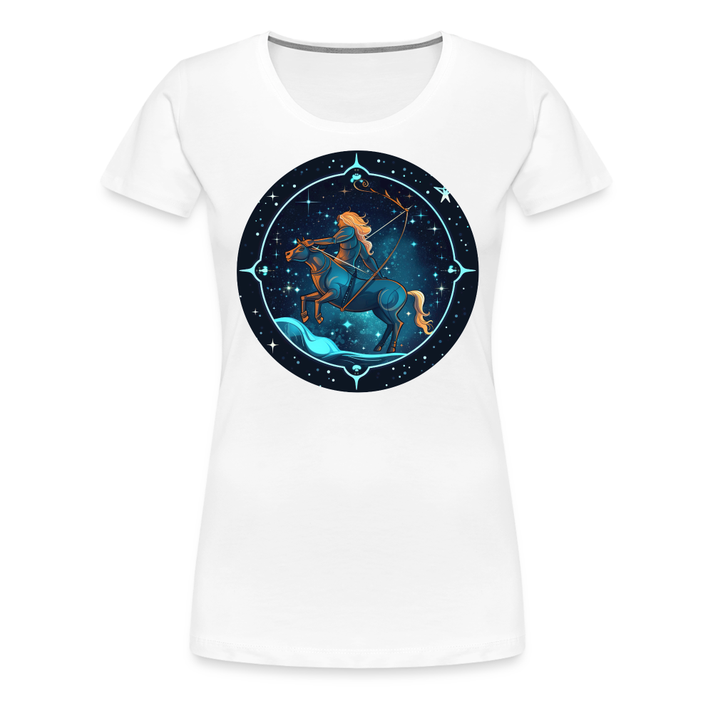 Women’s Magic Sagittarius Premium T-Shirt - white