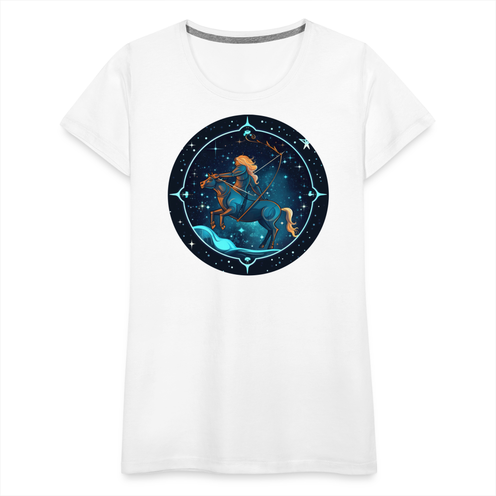 Women’s Magic Sagittarius Premium T-Shirt - white