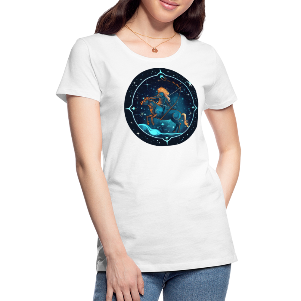 Women’s Magic Sagittarius Premium T-Shirt - white