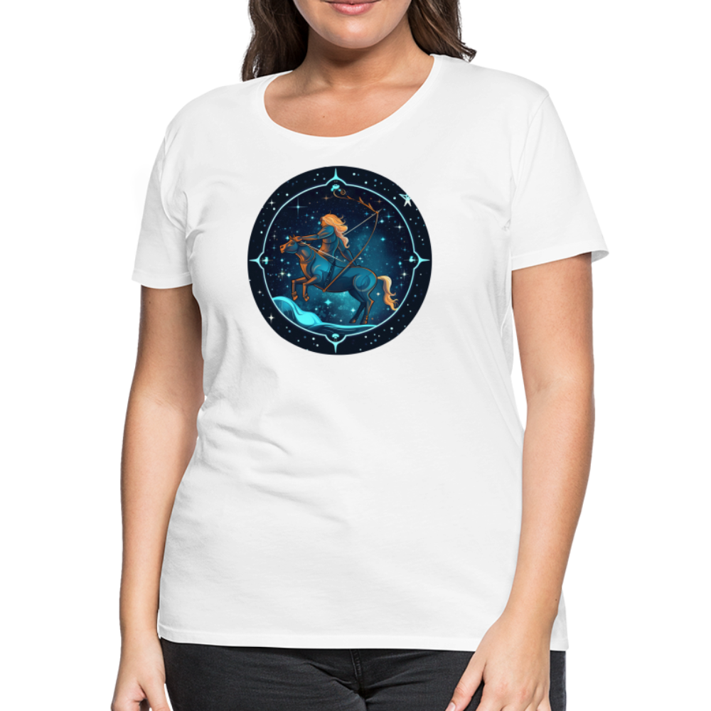 Women’s Magic Sagittarius Premium T-Shirt - white