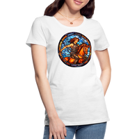 Thumbnail for Women’s Mosaic Sagittarius Premium T-Shirt - white