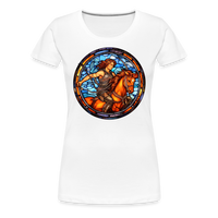 Thumbnail for Women’s Mosaic Sagittarius Premium T-Shirt - white