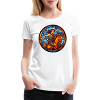 Thumbnail for Women’s Mosaic Sagittarius Premium T-Shirt - white