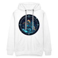 Thumbnail for Men’s Magic Sagittarius Premium Hoodie - white