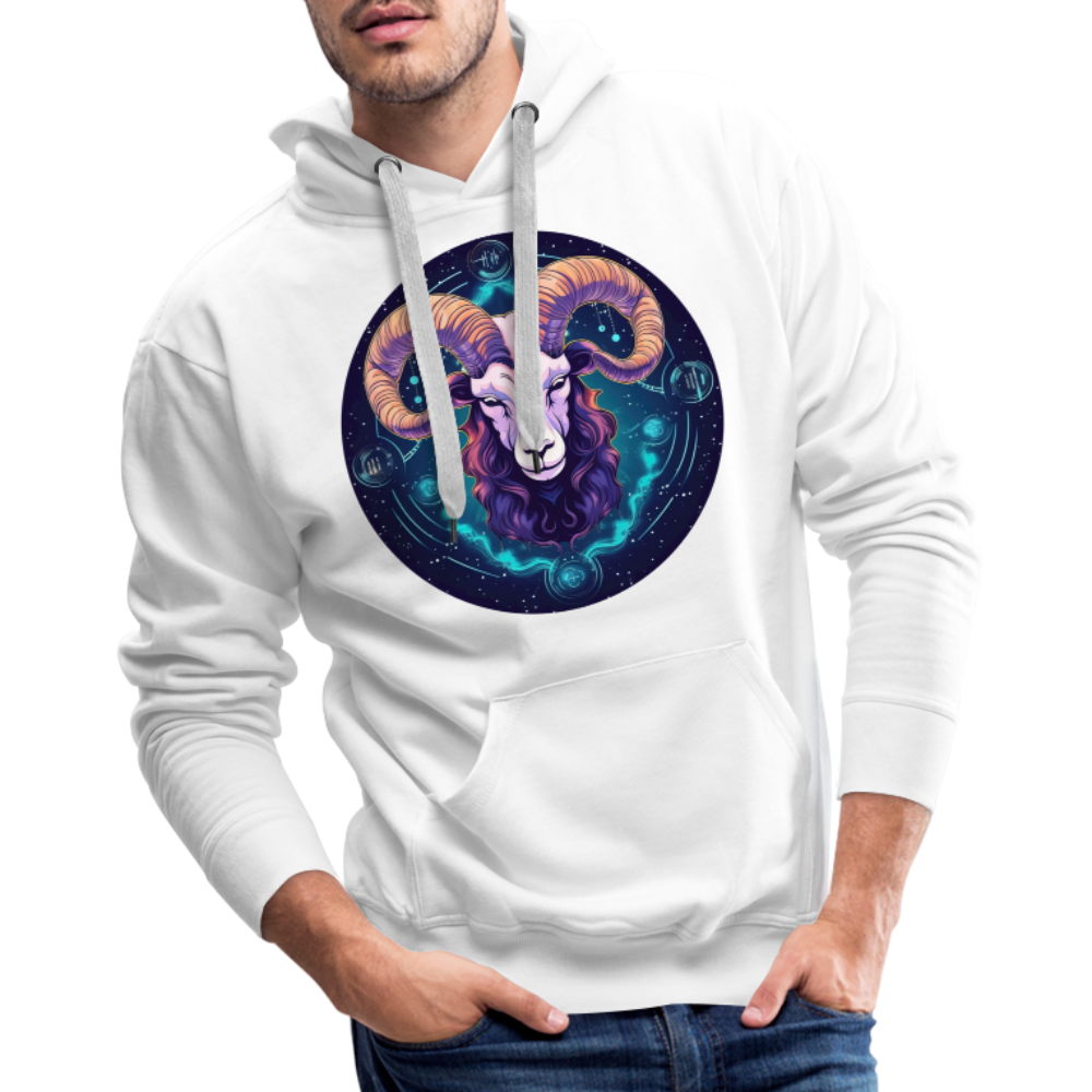 Men’s Magic Capricorn Premium Hoodie - white