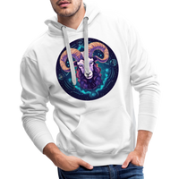 Thumbnail for Men’s Magic Capricorn Premium Hoodie - white