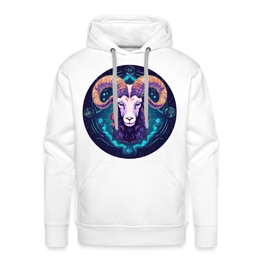 Men’s Magic Capricorn Premium Hoodie - white