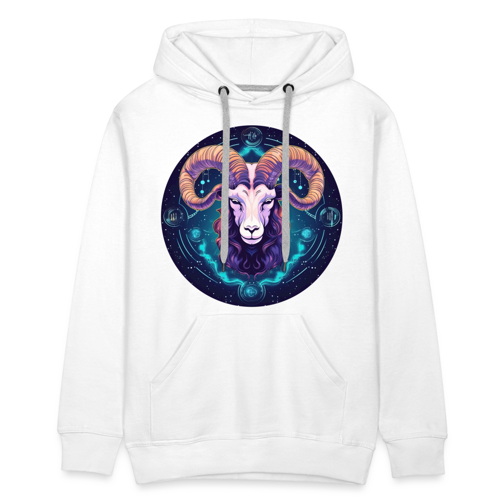 Men’s Magic Capricorn Premium Hoodie - white