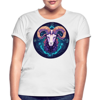 Thumbnail for Women's Magic Capricorn Relaxed Fit T-Shirt - white