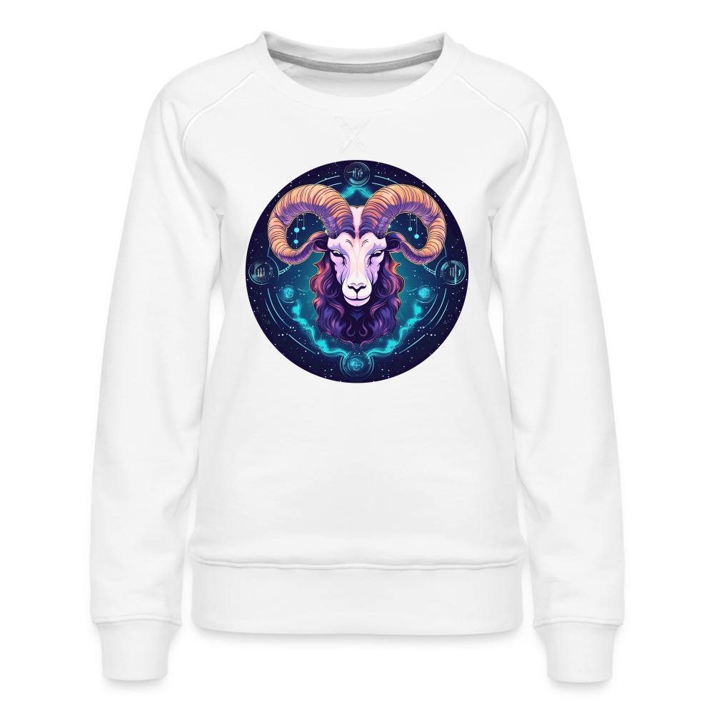 Women’s Magic Capricorn Premium Sweatshirt - white