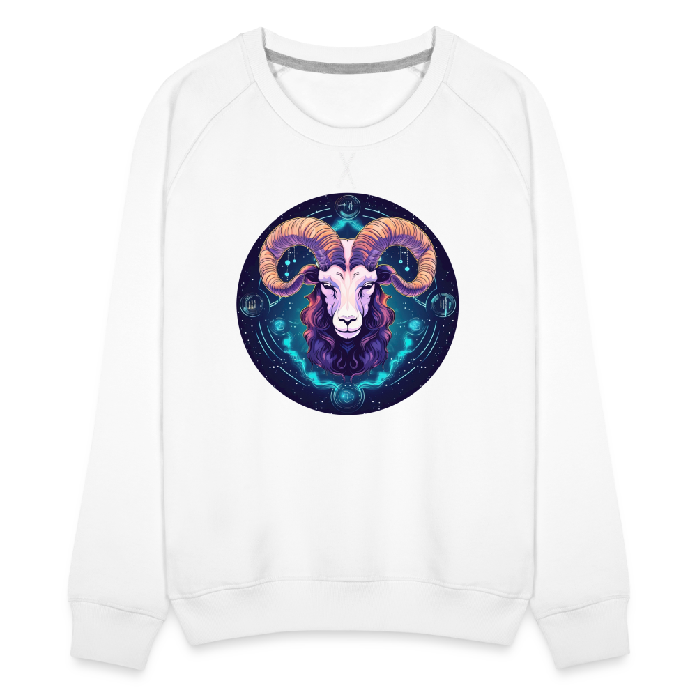 Women’s Magic Capricorn Premium Sweatshirt - white