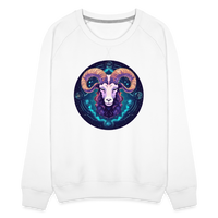 Thumbnail for Women’s Magic Capricorn Premium Sweatshirt - white