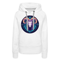 Thumbnail for Women’s Magic Capricorn Premium Hoodie - white