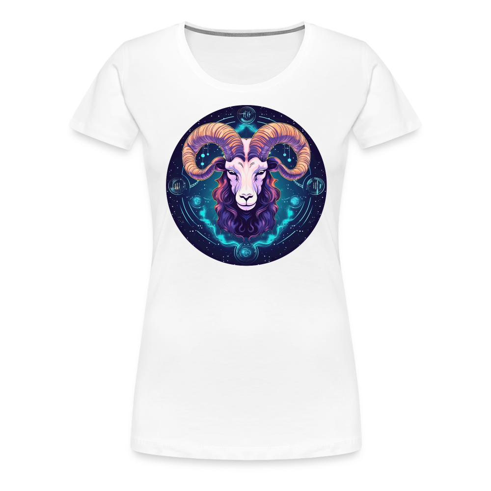 Women’s Magic Capricorn Premium T-Shirt - white