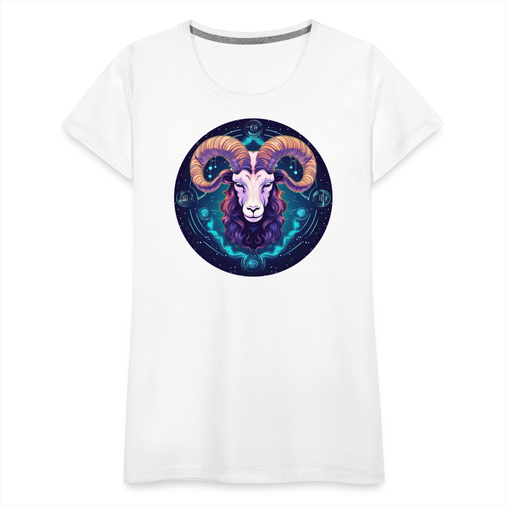 Women’s Magic Capricorn Premium T-Shirt - white