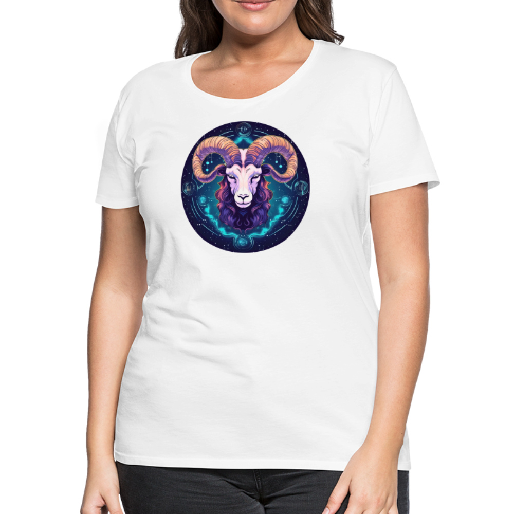 Women’s Magic Capricorn Premium T-Shirt - white