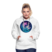 Thumbnail for Women’s Magic Aquarius Premium Hoodie - white