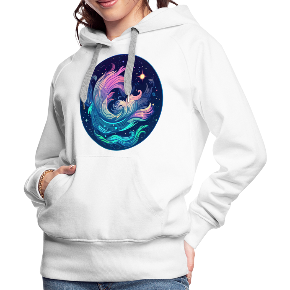 Women’s Magic Aquarius Premium Hoodie - white