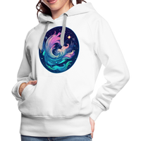 Thumbnail for Women’s Magic Aquarius Premium Hoodie - white