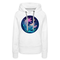 Thumbnail for Women’s Magic Aquarius Premium Hoodie - white