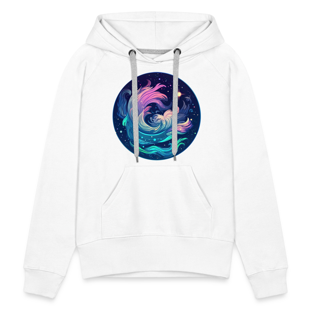 Women’s Magic Aquarius Premium Hoodie - white