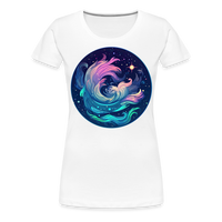 Thumbnail for Women’s Magic Aquarius Premium T-Shirt - white