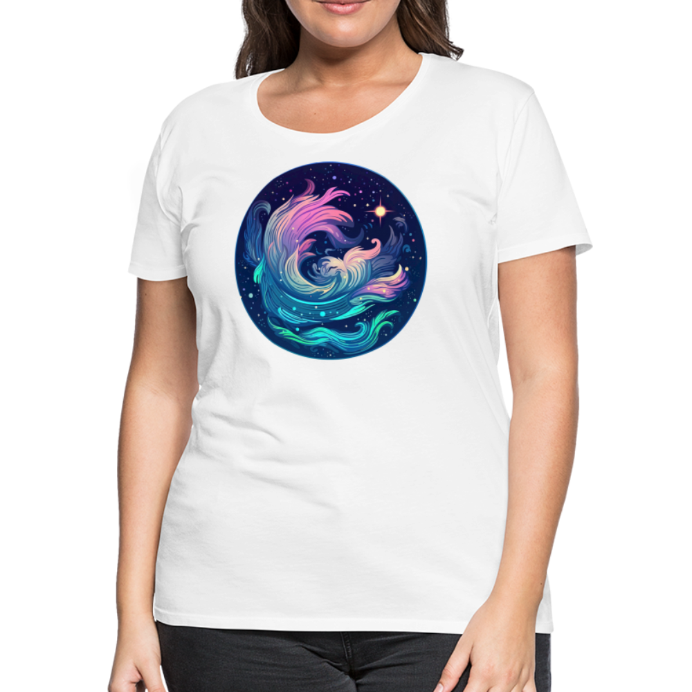 Women’s Magic Aquarius Premium T-Shirt - white