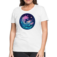 Thumbnail for Women’s Magic Aquarius Premium T-Shirt - white