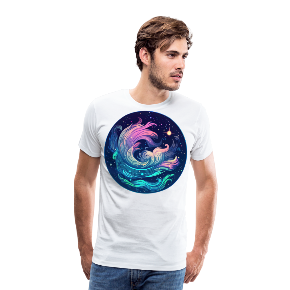 Men's Magic Aquarius Premium T-Shirt - white