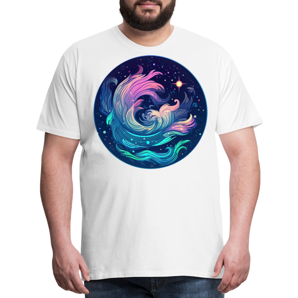 Men's Magic Aquarius Premium T-Shirt - white