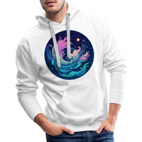 Thumbnail for Men’s Magic Aquarius Premium Hoodie - white