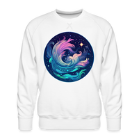 Thumbnail for Men’s Magic Aquarius Premium Sweatshirt - white